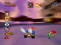 تریلر بازی Crash Nitro Kart پلی استیشن 2