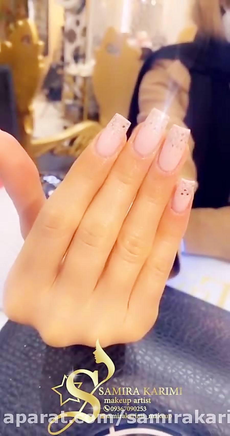 نمونه کاشت ناخن