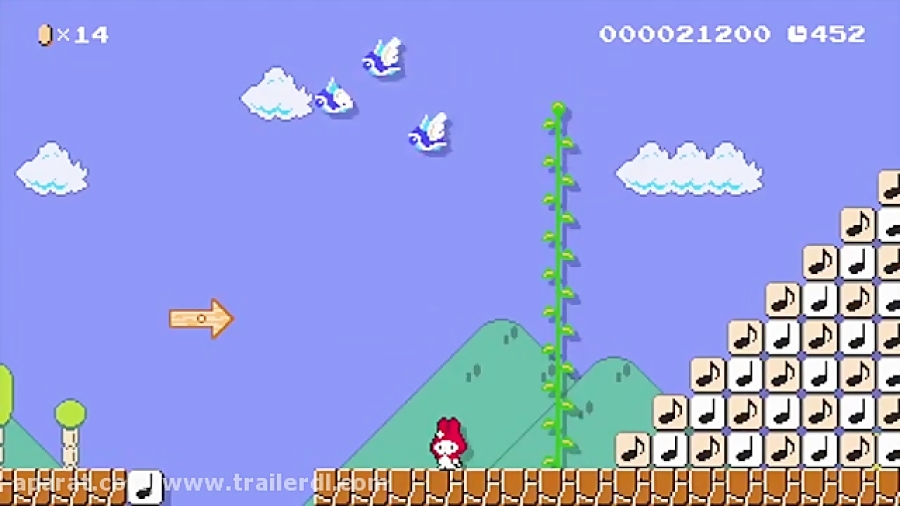 تریلر گیم پلی از بازی Super Mario Maker