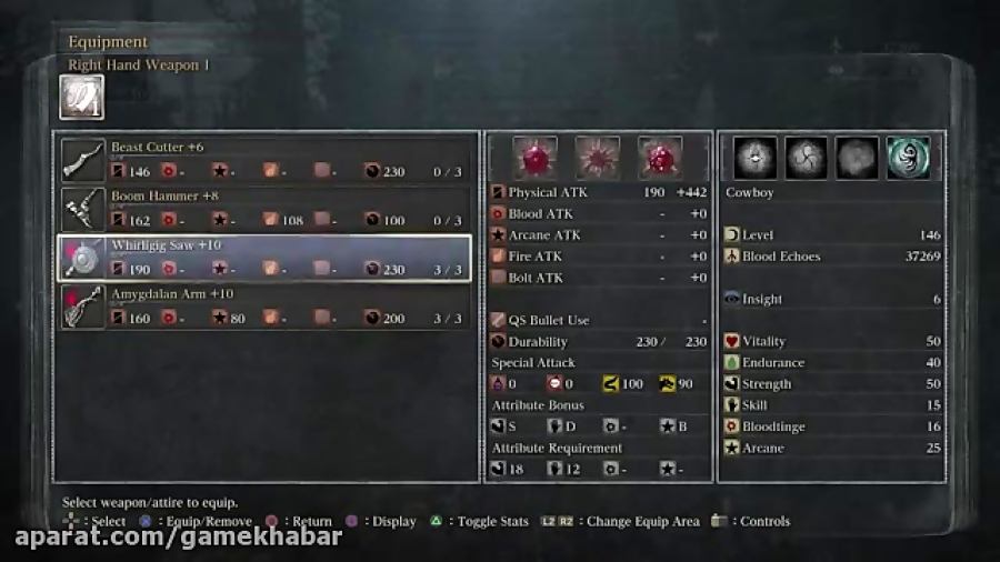 Walkthrough Bloodborne The Old Hunters   4370746 7144 B  6461 