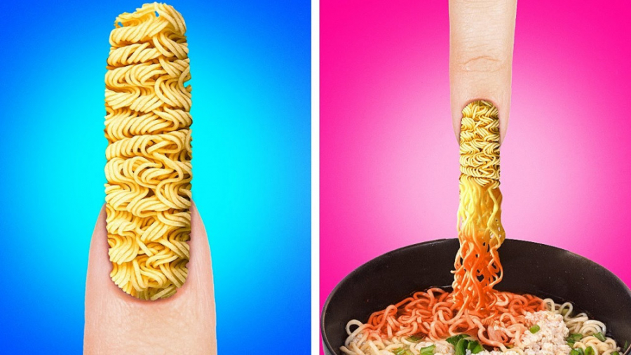 طراحی های دیوانه کننده ناخن و مشکلات ناخن های بلند