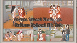 چالش تیک تاک ساکورا اسکول /چالش/تیک تاک/ساکورا اسکول