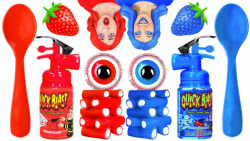 چالش خنده دار غذاهای عجیب و غر...