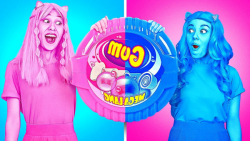 چالش فان باد کردن آدامس بادکنک...