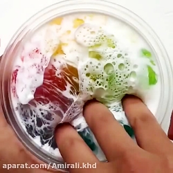 اسلایم همه رنگ فالو فالووو