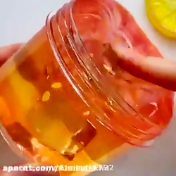 اسلایم آب پورتقال فالو فالوووو