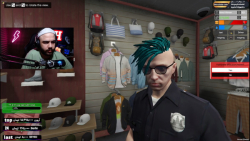 لباس پلیس فیک پوشیدم جی تی ای...