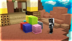 بداروز با چالش جمع کردن همه رنگ پشم! | ماینکرفت ماین کرافت ماین کرفت Minecraft