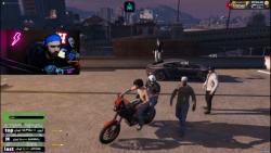 فرار با موتور شوتی از پلیس جی...