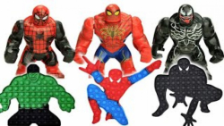 لگو مرد عنکبوتی و ونوم و هالک...