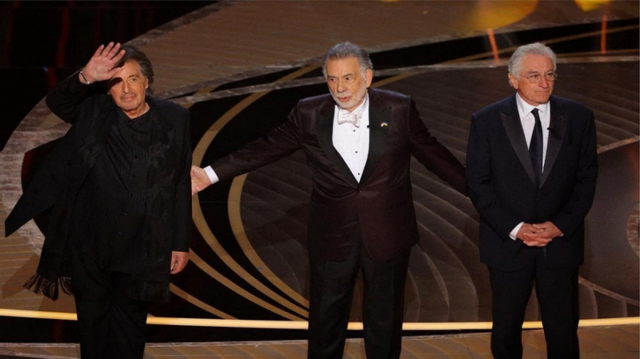 تشویق ایستاده آل پاچینو، دنیرو و کاپولا در اسکار 2022