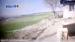 لحظه هولناک تصادف قطار تهران به گرگان با پژو لحظه هولناک تصادف قطار تهران به گرگان با پژو