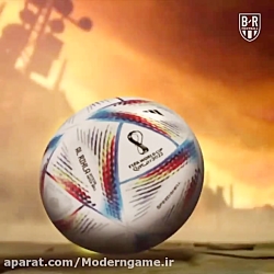 کلیپی جالب از توپ جام جهانی قطر با حضور شخصیت های سری Mario