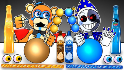 فردی و مون دراپ  چالش غذا فناف...