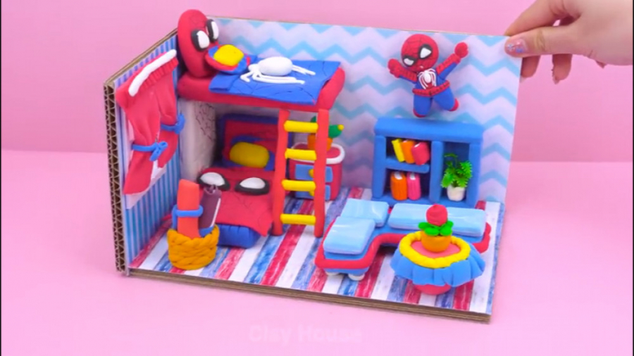 ساخت کاردستی  ساخت خانه مرد عن...