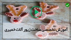 آموزش ساخت زیورآلات خمیری-آموزش ساخت دستبند لایه ای-ساخت گوشواره خمیری
