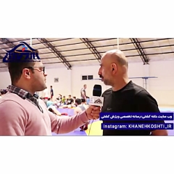 گفت وگوی اختصاصی خانه کشتی با همت مسلمی