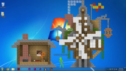 انیمیشن استیکمن ها در ماینکراف...