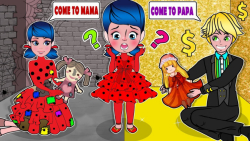 چالش لیدیباگ  انتخاب پولدار یا...