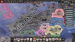 شروع جنگ جهانی سوم با هیتلر در مقابل ناتو -- بازی heart of iron 4 پارت 4