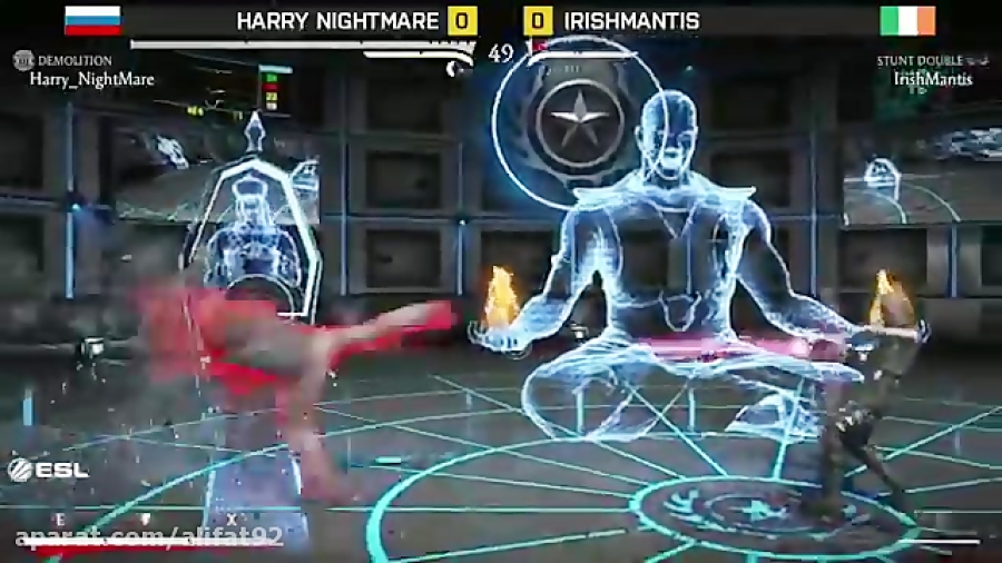MKX ndash; Harry Nightmare vs. Irish Mantis