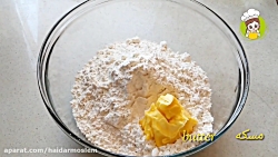 پختن 3 نوع کلچه نمکی برای عید