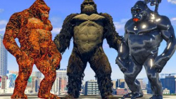 نبرد هیولاها | کینگ کنگ در مقا...