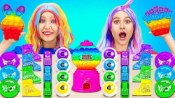 چالش فان غذاهای رنگی به همراه...