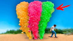 آزمایش جالب ابر انفجار من از ت...