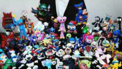 تمام مجسمه های شخصیت های اف ان...