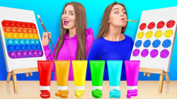 چالش فان نقاشی بدون دست و یک د...