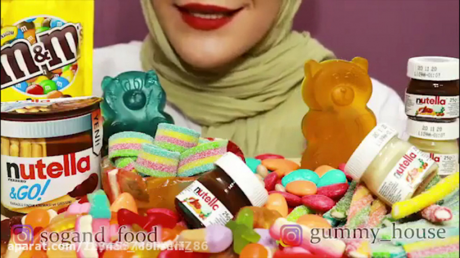 سوگند فود|موکبانگ پاستیل و نوت...