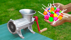 آزمایش جالب کلی آب نبات چوبی ر...