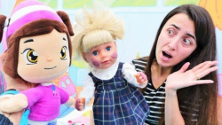 بازی با عروسک های میرا و نیلوی...