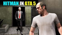 قتل کل شهر با لباس هیتمن قاتل...