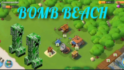 گیم پلی بازی (bomb beach) قسمت اول #Creeper#