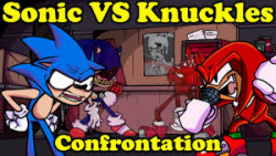 FNF : Sonic VS Knuckles Confrontation - Secret Histories Mods Hard Sonic.exe