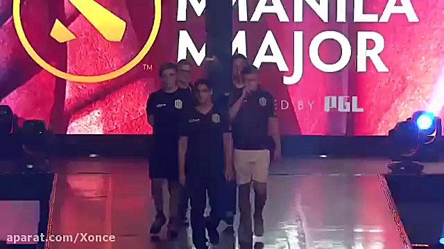 فیلم معرفی تیم OG در مسابقات Manila Major زمان72ثانیه