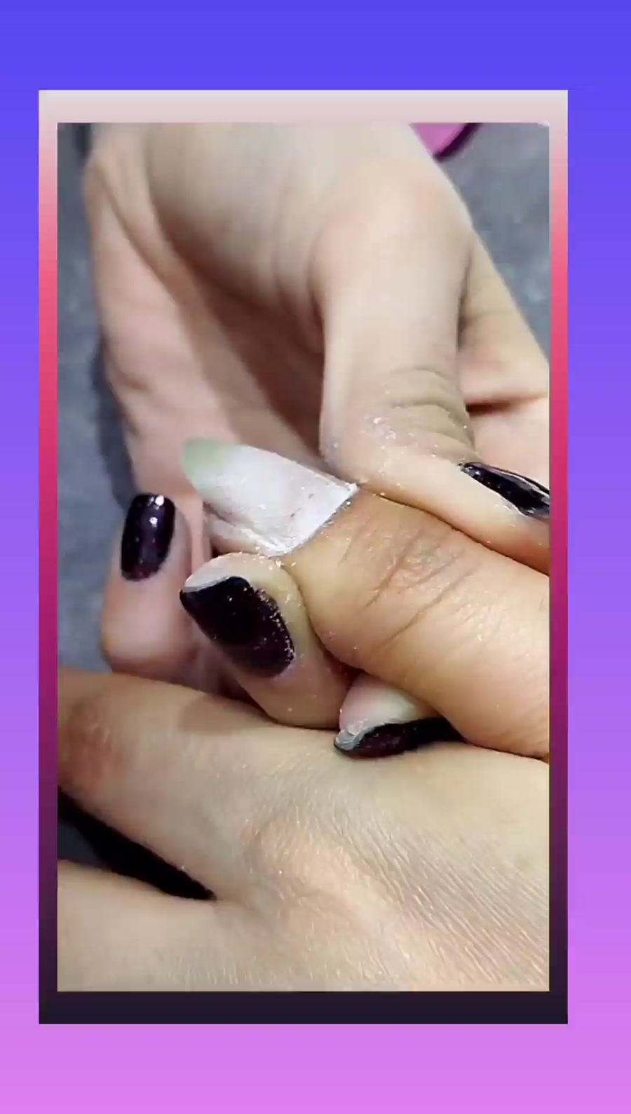 ژلیش ناخن همراه با (مامان)