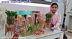 سال نو مبارک توسط دانش آموز عزیز کلاس دوم 1 آیلین رضایی