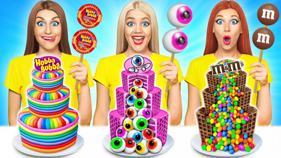 چالش خنده دار دکور و تزئین کیک...