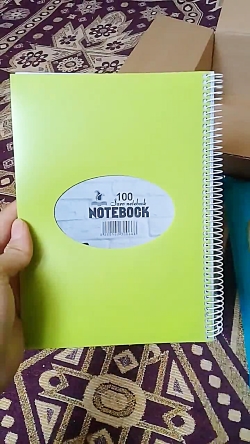 تجربه خرید دفتر سیمی 100 برگ تیما مدل WIN2