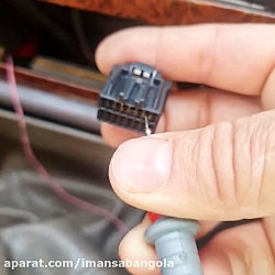 Samand ACU unit. Alternator test. تست دینام سمند