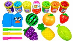 بستنی رنگین کمانی برای کودکان...