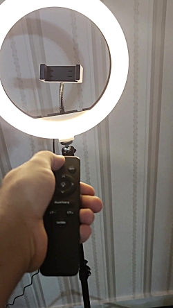 تجربه خرید رینگ لایت مدل YQ-320A به همراه پایه