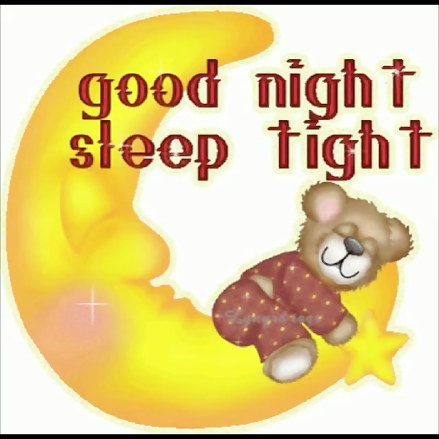 Goodnight sleep tight gif