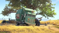 قسمت 1 انیمیشن کامیون زباله از...