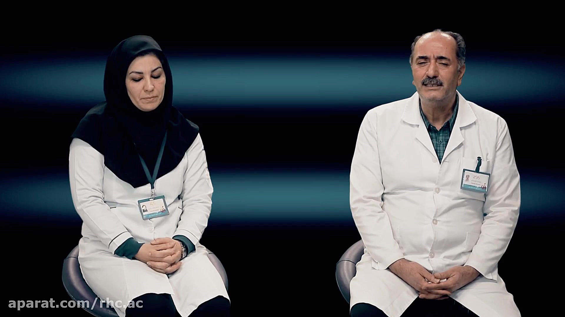 مانور اطفا حریق در بخش MRI و مدیریت بحران در مرکز قلب و عروق شهید رجایی فیلم ایرانی