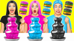 چالش سرگرمی بانوان چالش غذای ص...