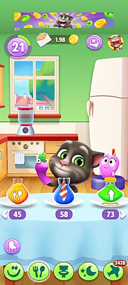 فیلم تام سخنگو2 مود شده با عرو...